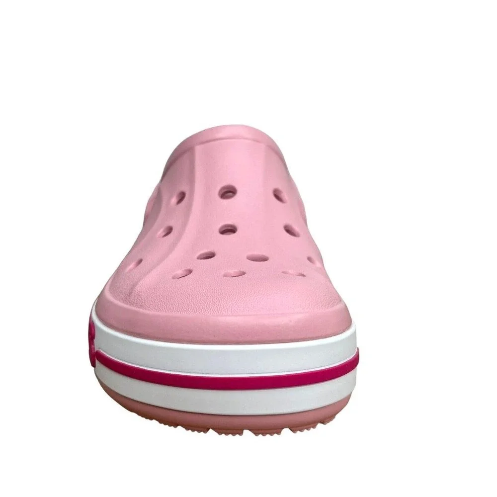 Crocs Bayaband Youth‎ Big Girls Slip-on Clogs Size 3 (J3) Light Pink Sandals